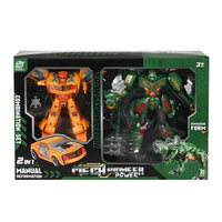 Thumbnail for Car and Dinosaur Transformers Set