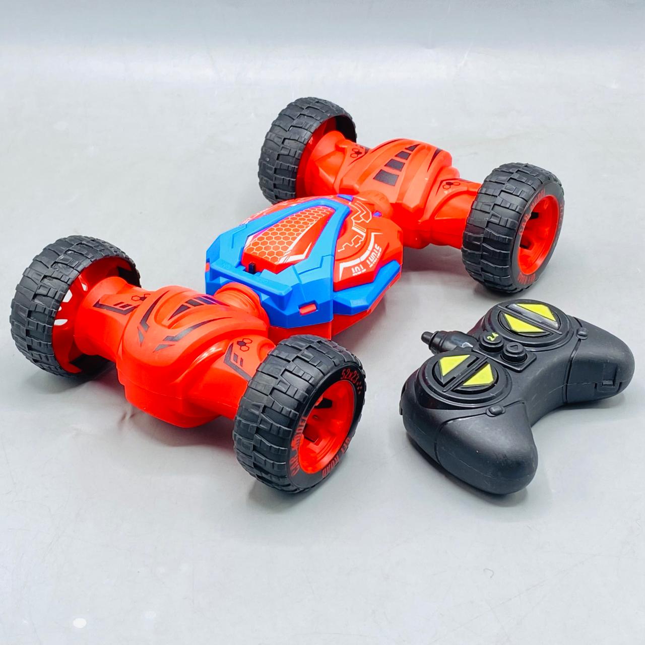 Spiderman Theme Remote Control Stunt Car