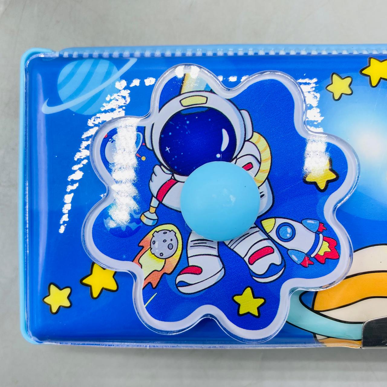 Space Man Spiner Geometry Pencil Case