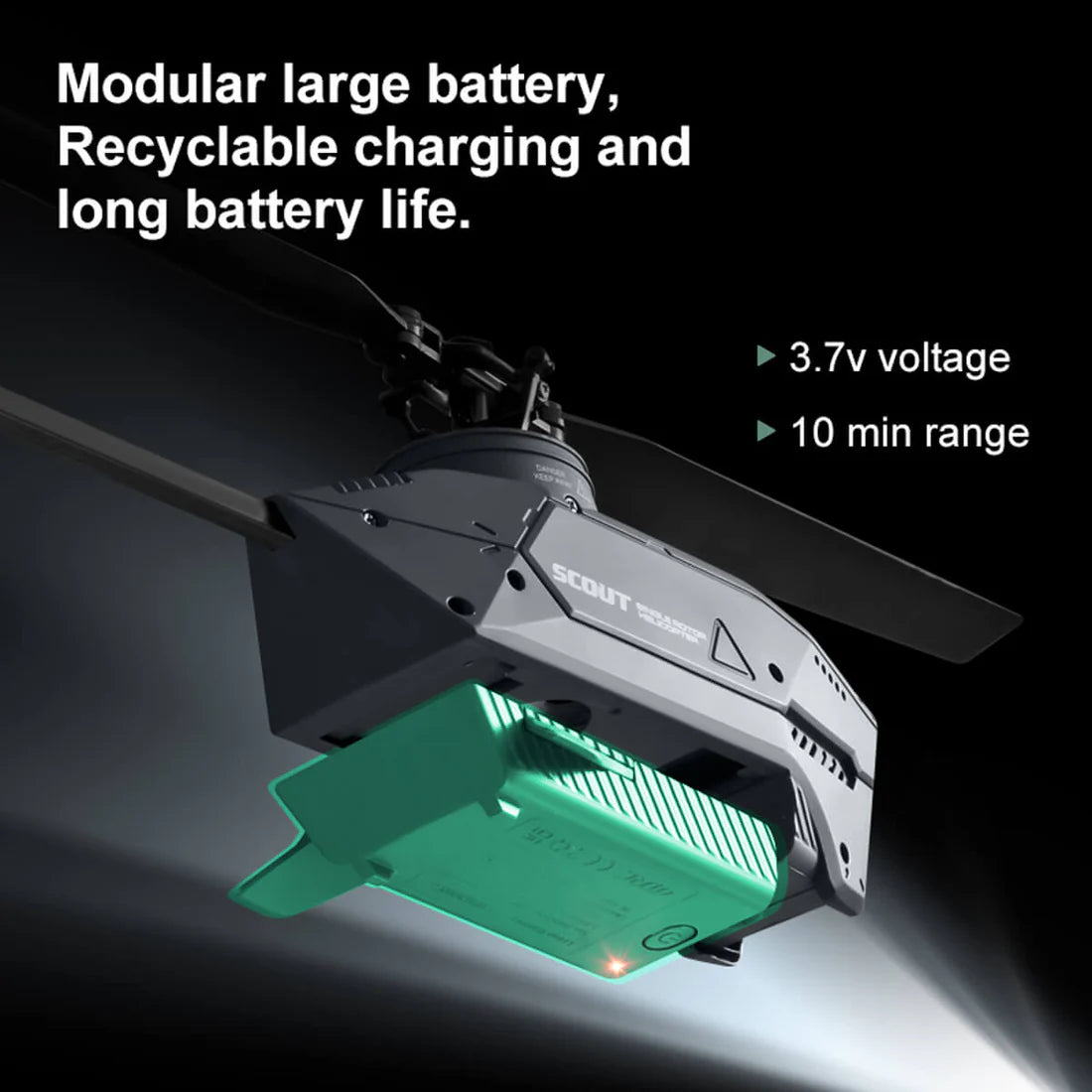 4DRC L1 RC HD Camera Helicopter With 2 Cameras