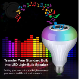 LED RGB Light Bluetooth Speaker