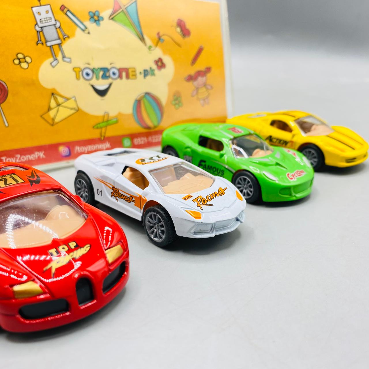 Auto DieCast Model Car 4 Pcs