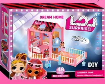 DIY Lovey Assemble Doll Set 69 Pcs