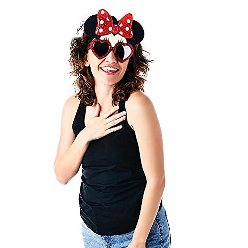 Minnie Mouse Heart Sunglasses