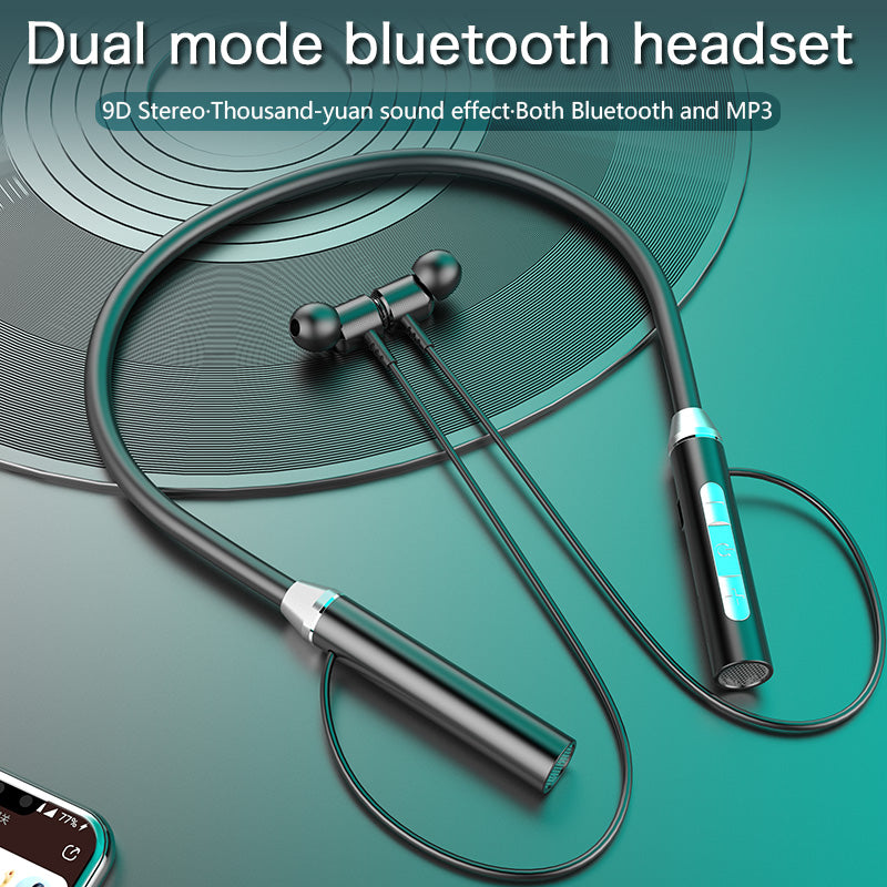 Neck-Mounted Magnetic Wireless Headphone Bluetooth