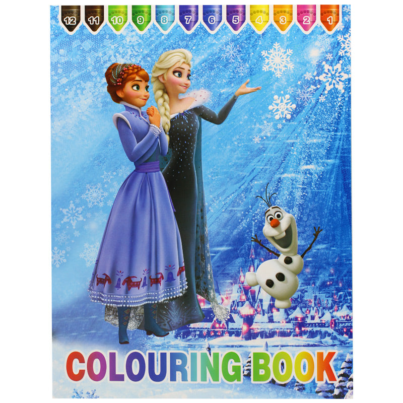 Coloring Book with Stickers-Two Girls