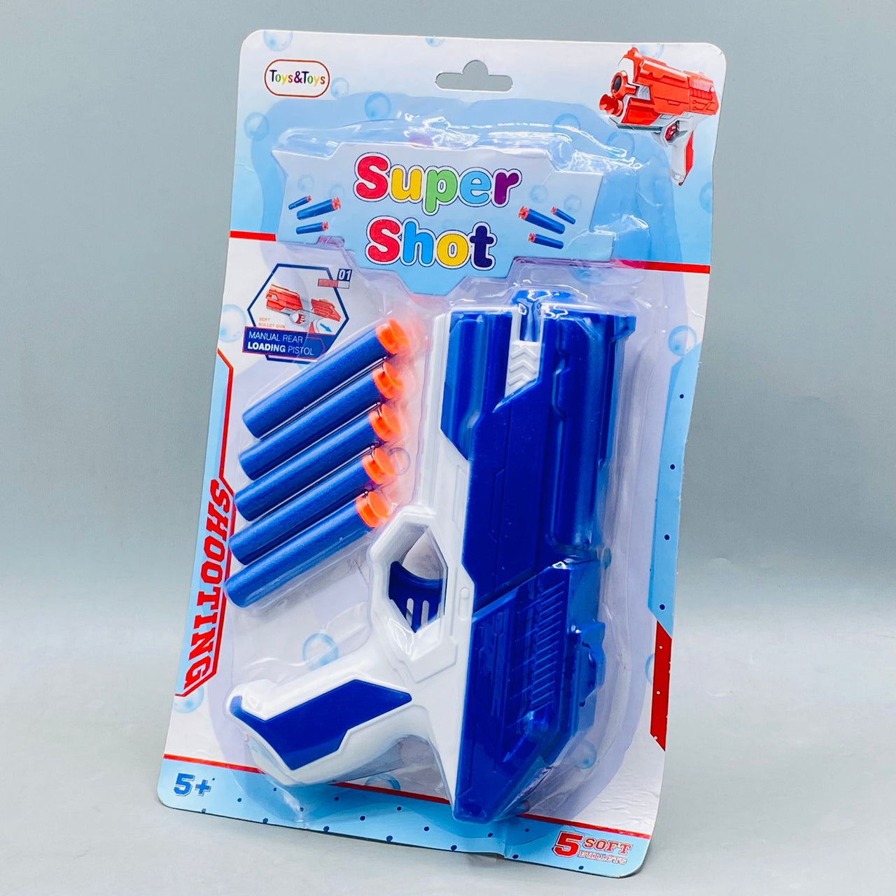 Super Shot Soft Dart Target Gun