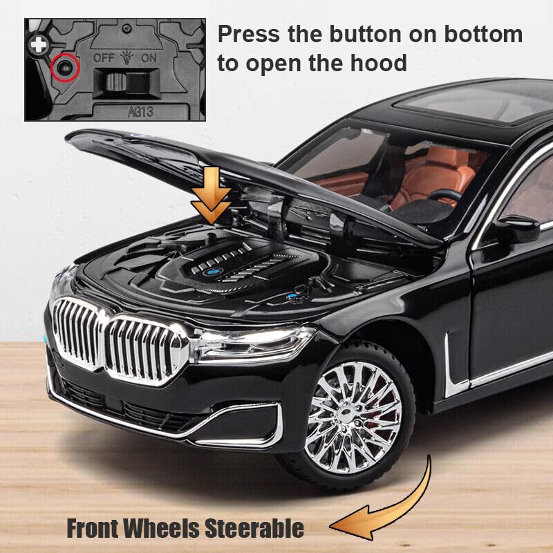 1:24 Scale Diecast BMW THE 7 Series V12