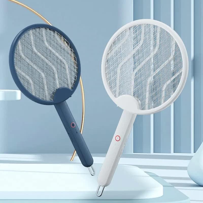 Folding And Rotating Mosquito Racket