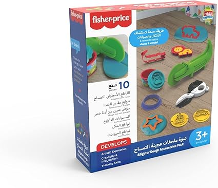 Fisher Price   Alligator Dough Accessories  10 Piece