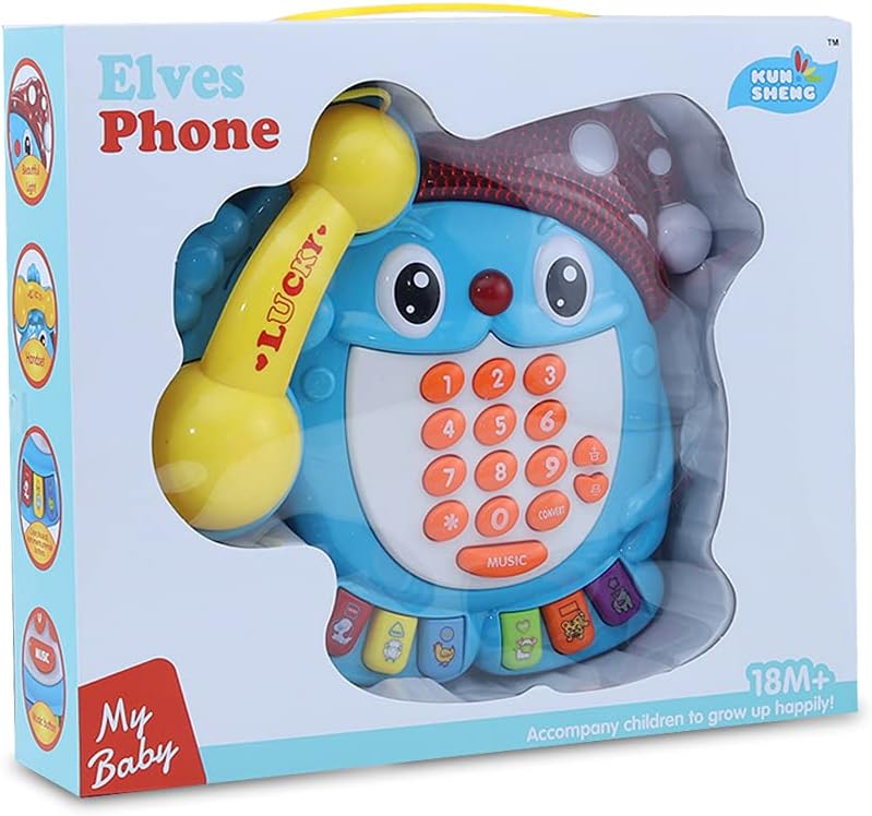 Creative Educational Telephone With Music & Lights