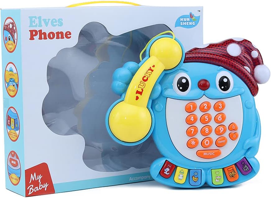 Creative Educational Telephone With Music & Lights