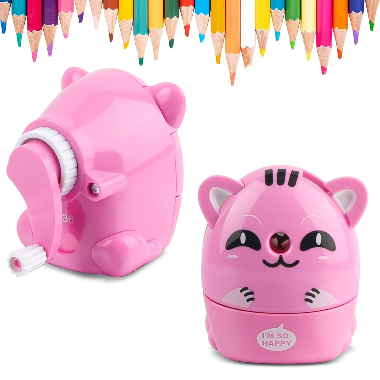 Cat Shape Manual Pencil Sharpener