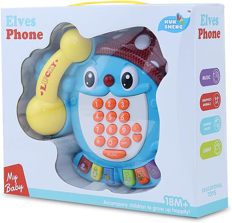 Creative Educational Telephone With Music & Lights