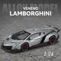 Thumbnail for 1:24 Scale Die-Cast Lamborghini Veneno  Horn & Smoke