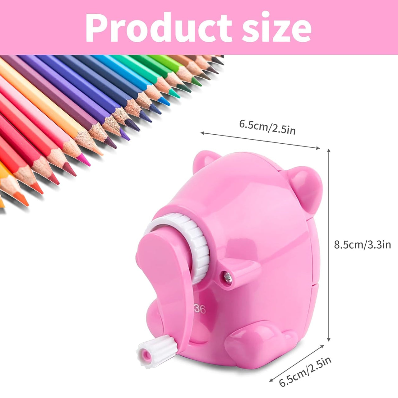 Cat Shape Manual Pencil Sharpener