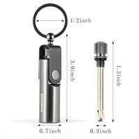 Thumbnail for Outdoor Camping Emergency Waterproof Flint Fire Keychain