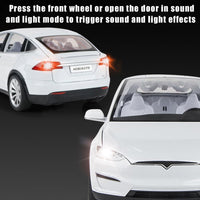 Thumbnail for 1:28 Scale Diecast Model X Alloy Tesla Car