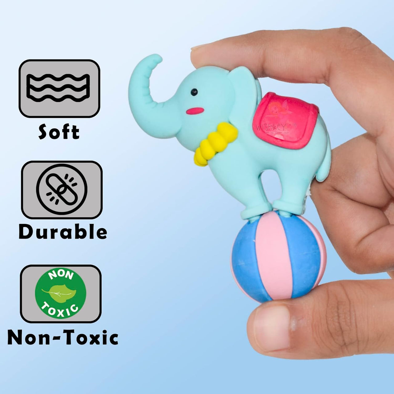 Fancy Elephant Shape  Eraser