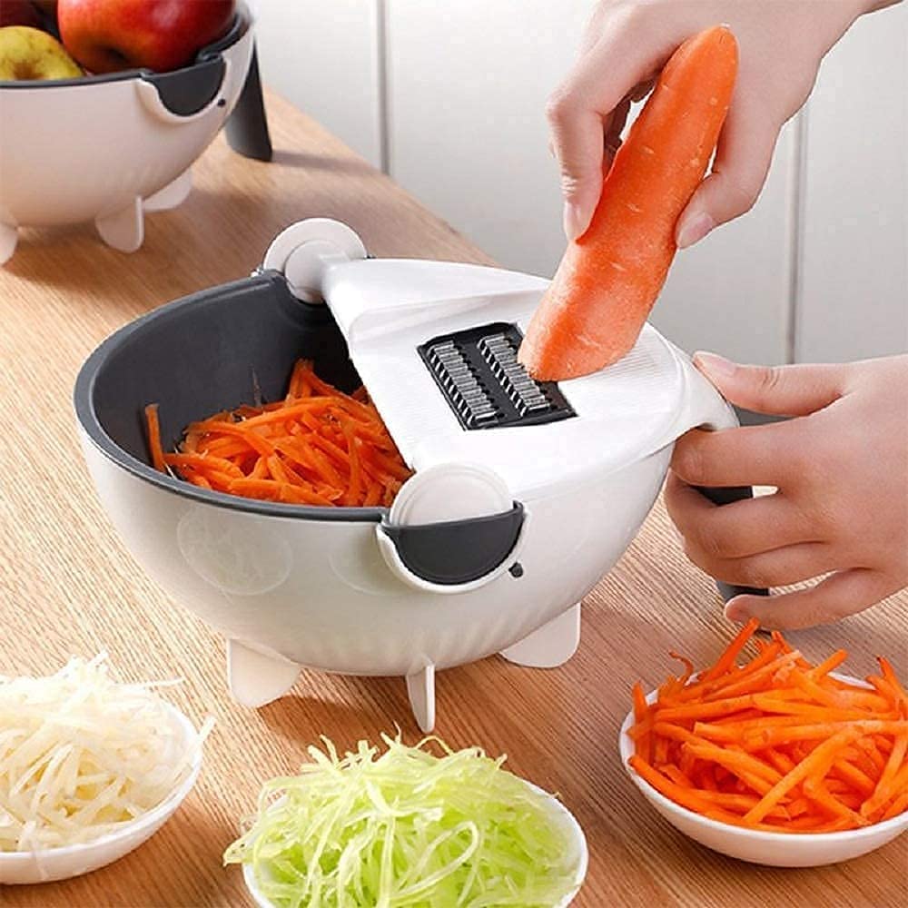 9 in 1 Multi-functional Vegetables Chopper Portable Slicer Kitchen Tool