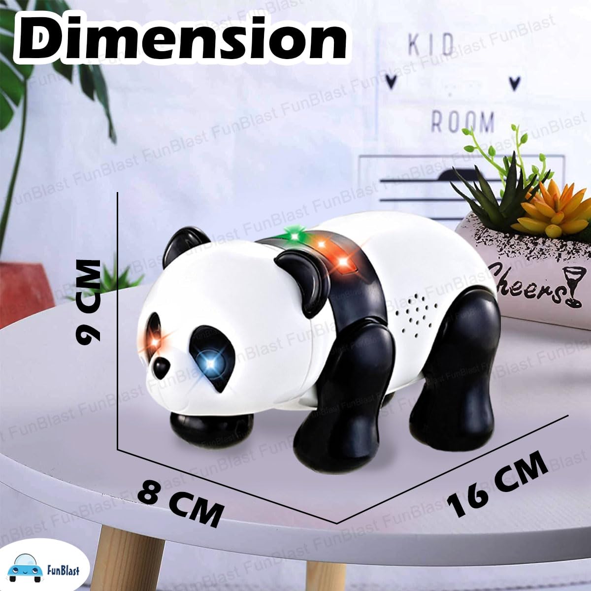 Fun Blast Electric Panda Toy