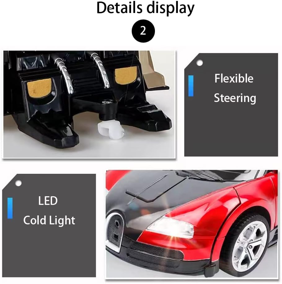 Remote Control Deformation Robot Car 2.4 Ghz 1:18 Scale