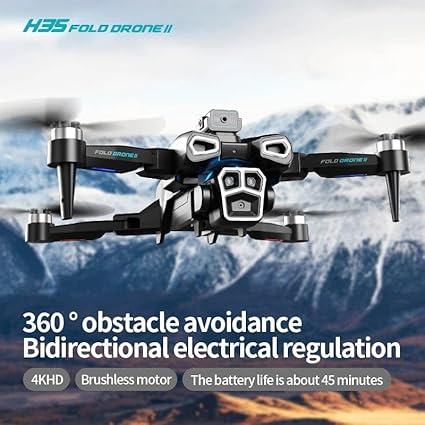 H35 Professional Drone With 4K HD Dual Camera And Wifi Obstacle Avoidance