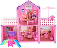 Thumbnail for DIY 105 Pieces Princess Doll House Toy