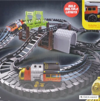 Battery Operated Series Classical Train Track 122 Pieces