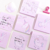 Thumbnail for Unicorn And  Houses Shaped Sticky Notes