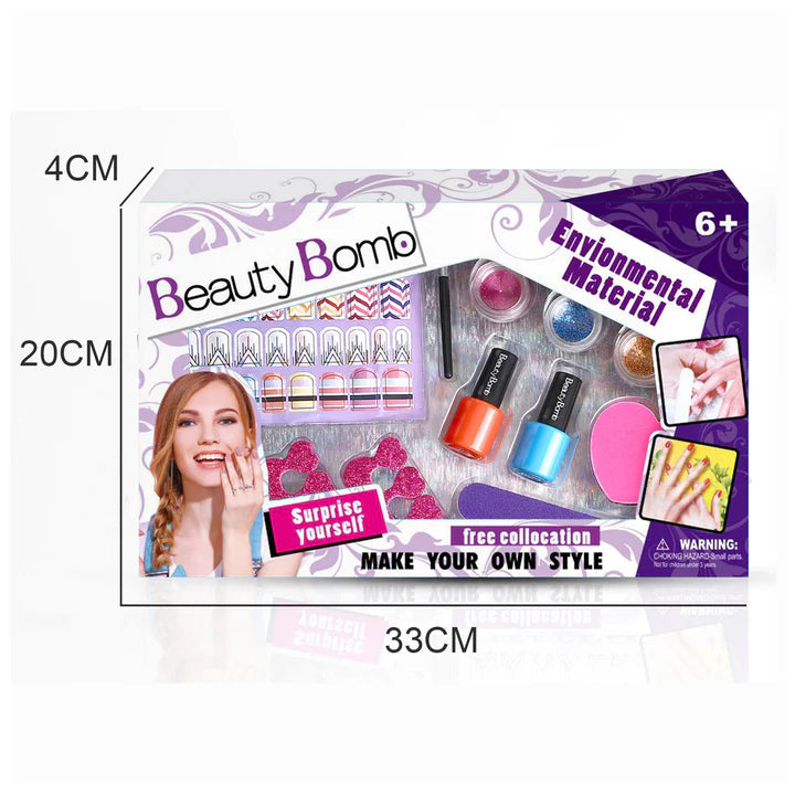 Beauty Bomb Girls Fashionable Nail Kit