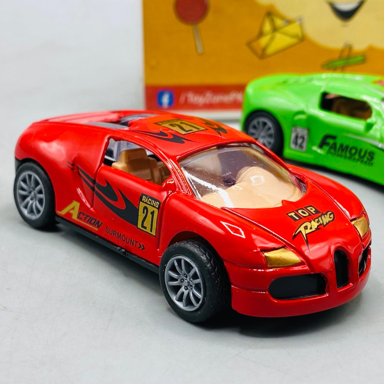 Auto DieCast Model Car 4 Pcs