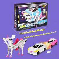 Thumbnail for Unicorn Deformation Magnetic Robot Car