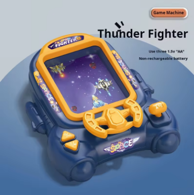 Steering Wheel Thunder Fighter Space Break Game