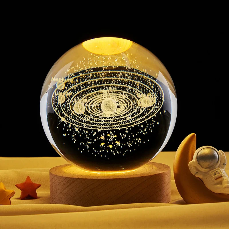 3D Crystal Ball Home Decoration