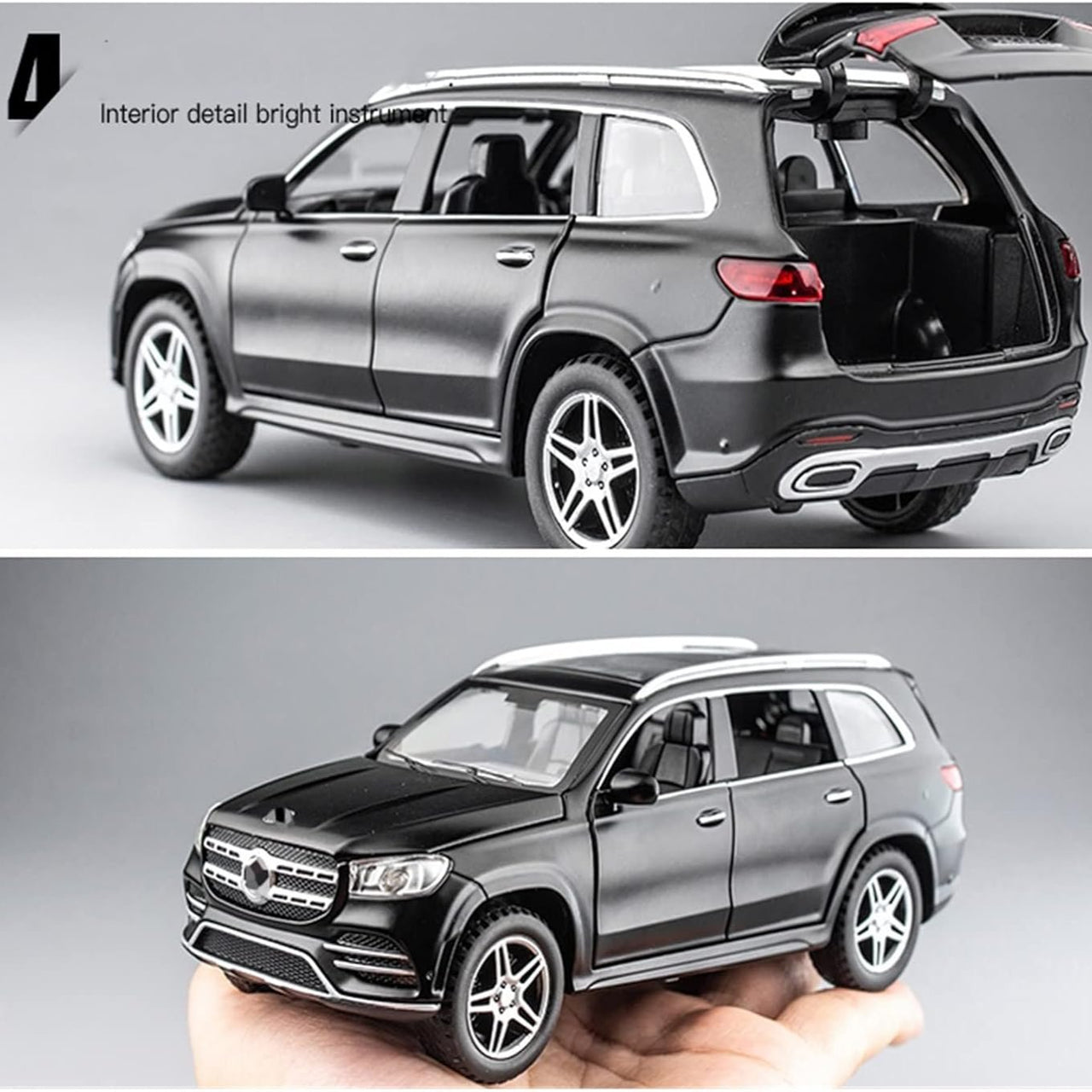 1:24 Scale Diecast Mercedes Benz GLS580 SUV Model