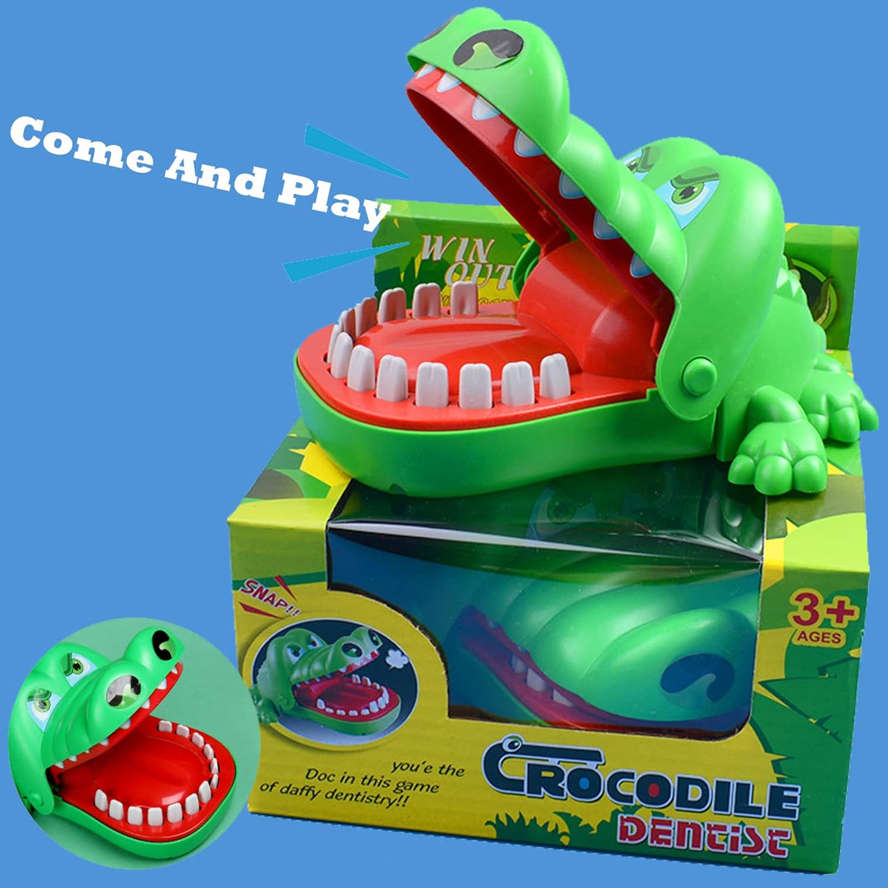 Funny Crocodile Teeth Biting Toy