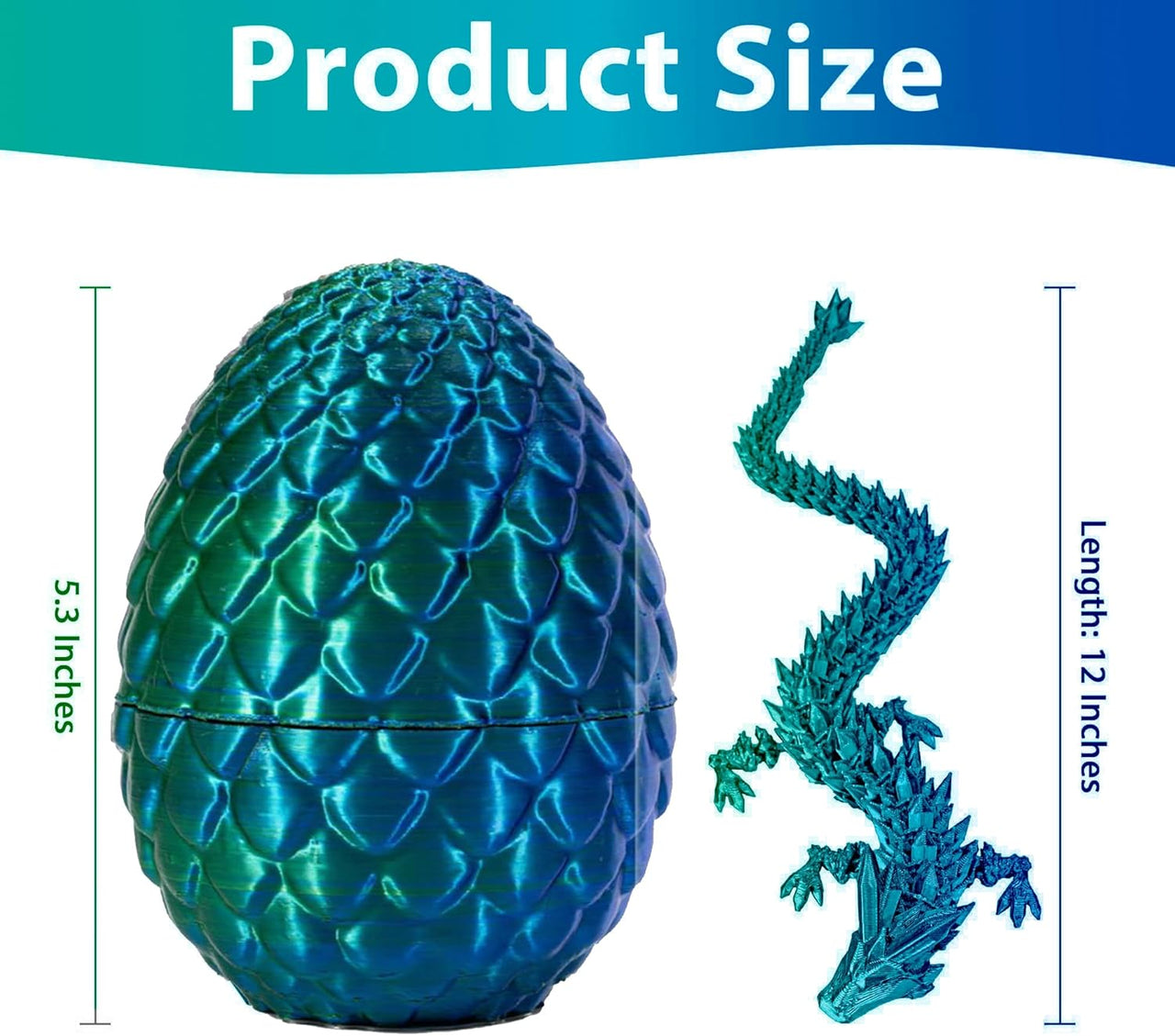 3D Creativity surprise Dragon Egg