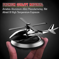 Thumbnail for Helicopter Car Air Freshener Solar Energy