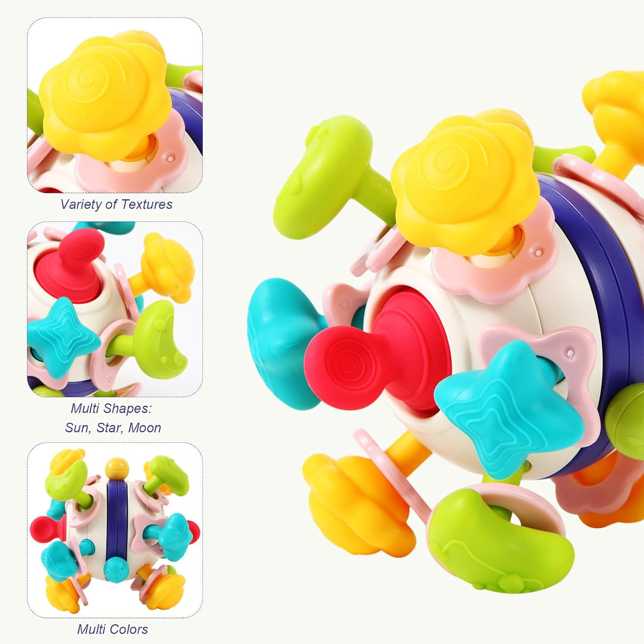 Baby Teether & Rattle Ball