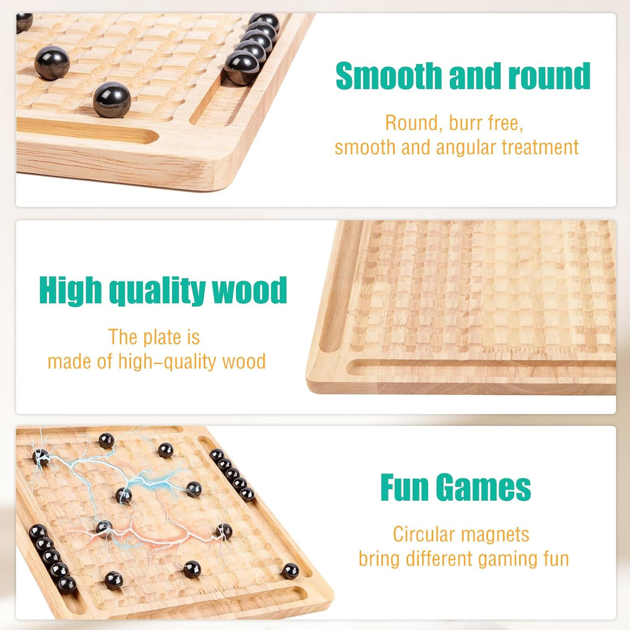 Magnetic Wooden Chess Game