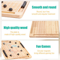 Thumbnail for Magnetic Wooden Chess Game