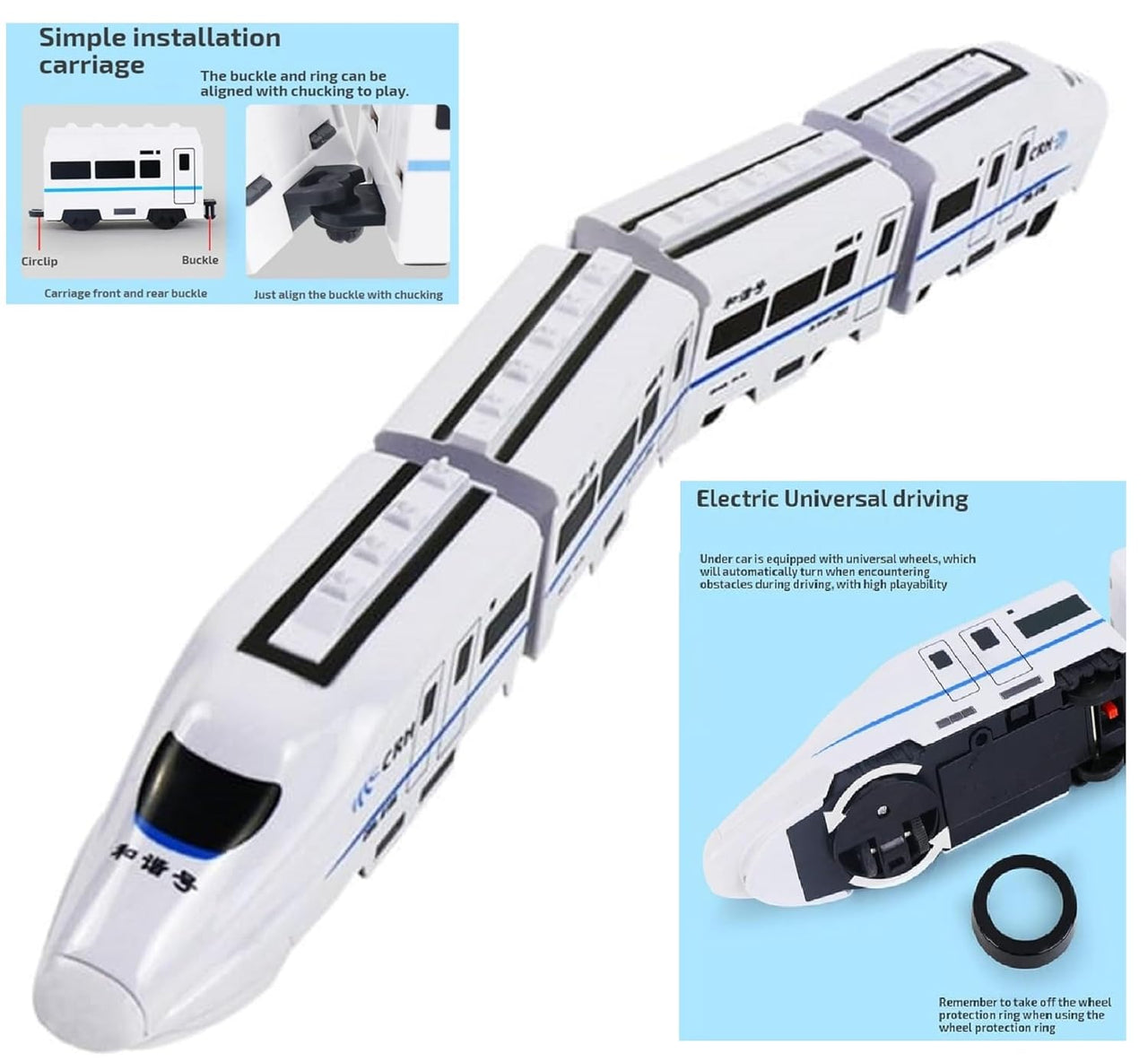 Remote Control High Speed Bullet Rail