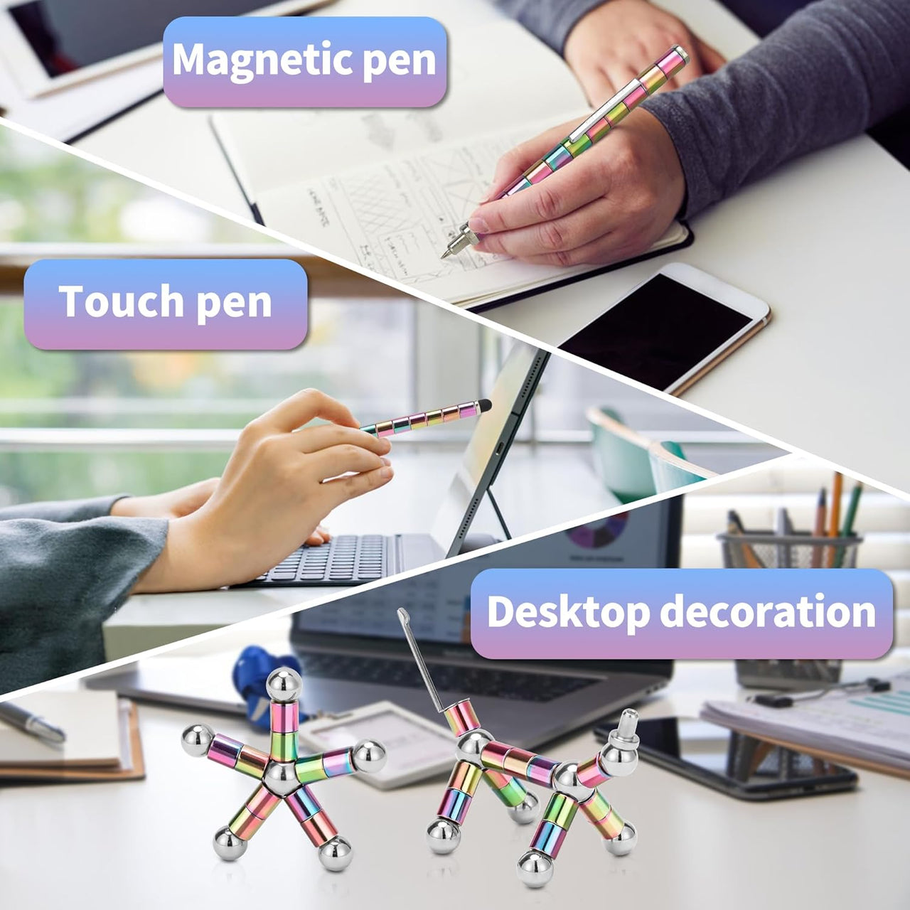 2 in 1 Magnetic Fidget Pen