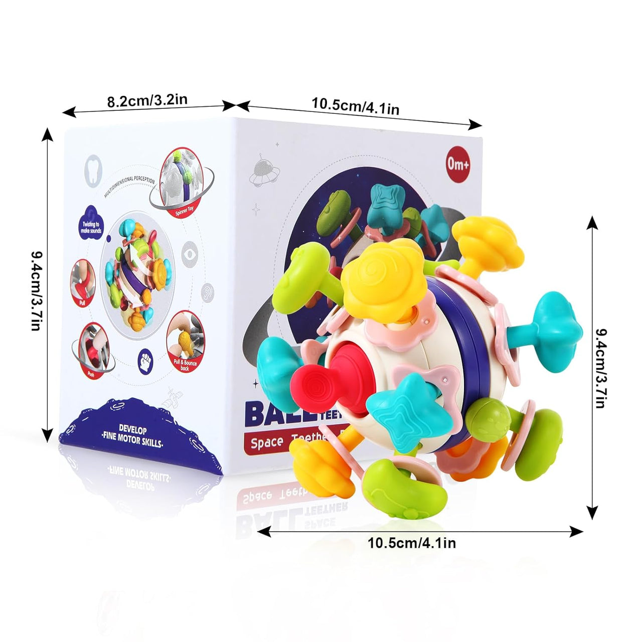 Baby Teether & Rattle Ball