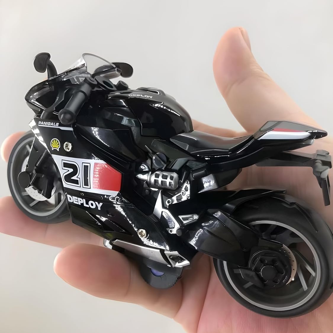 1:14 Scale Diecast Pull Back Motorcycle