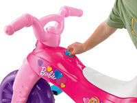 Thumbnail for Fisher Price Barbie Toddler Tricycle With Handlebar Grips and Storage