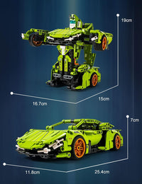 Thumbnail for Building Blocks Set Sports Car