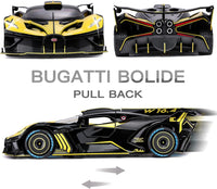 Thumbnail for 1:24 Scale Die-Cast Bugattti Bolide  Horn & Smoke