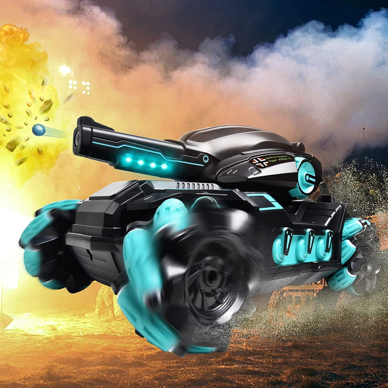 2 in 1 Watch And Remote Control RC Water Bomb Tank